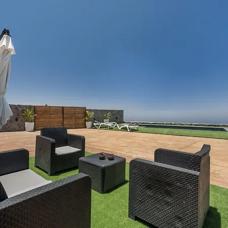 Luxury La Cueva Del Guanche Kır Evi Costa Adeje